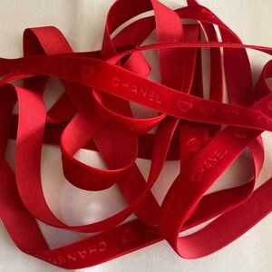 Chanel Red Velvet Valentine Ribbon ❤️